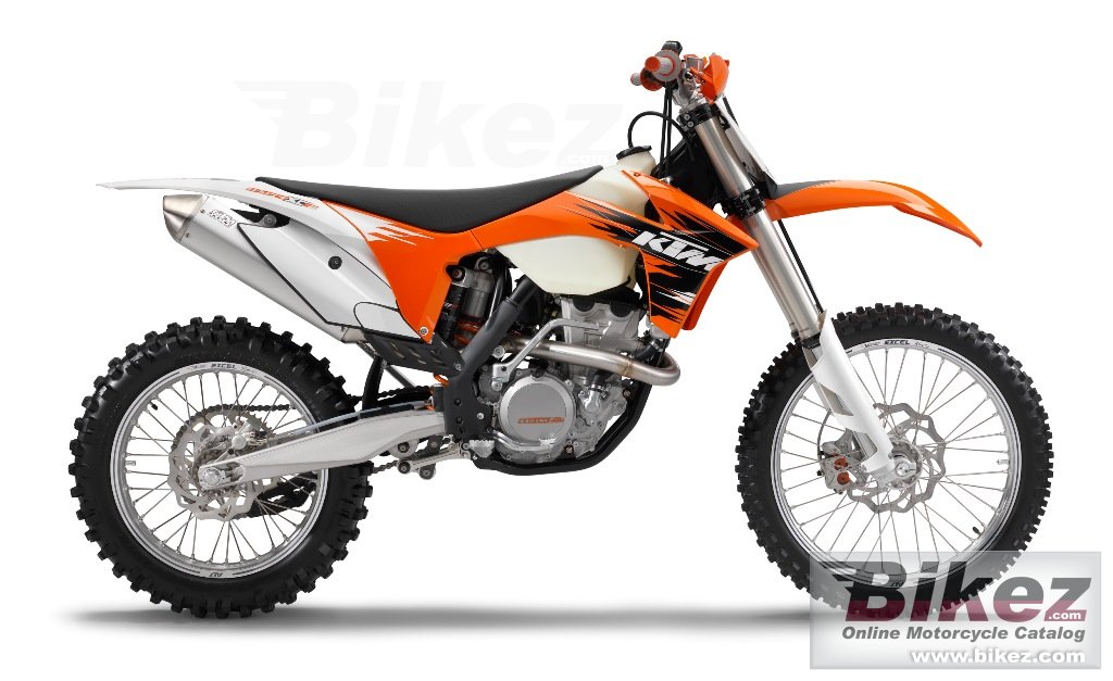 Big KTM 350 xc-f picture and wallpaper from Bikez.com